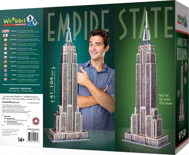 Puzzle 3D Empire State Building