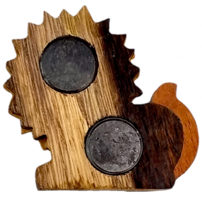 Magnete decorativo in legno Leone per bambini