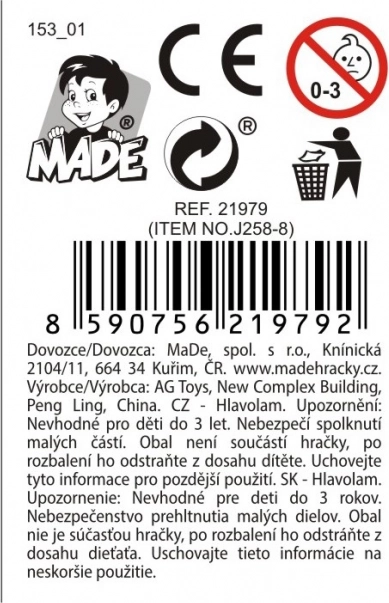 Cubi magici 6 pz in box espositivo