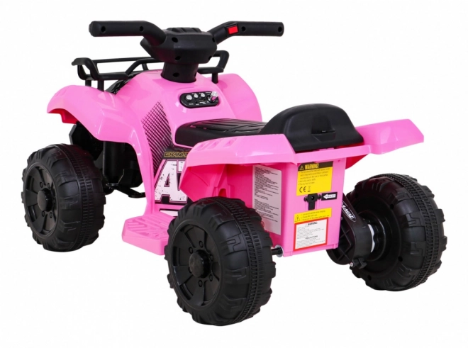 Quad elettrico Storm rosa per bambini