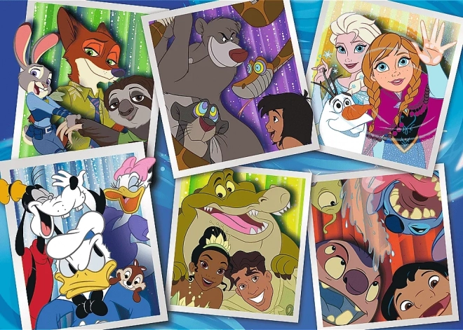 Puzzle TREFL Disney 100 anni: Personaggi Disney 200 pezzi