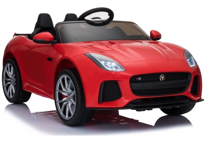 Auto a batteria Jaguar F-Type rosso verniciato