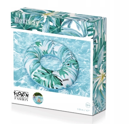 Ciambella galleggiante tropicale BESTWAY – Blu