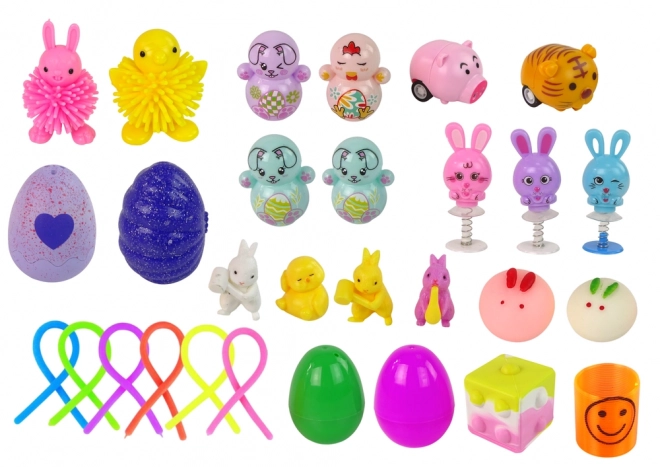 Set di Giocattoli di Pasqua Antistress Fidget Toys 36 Pezzi