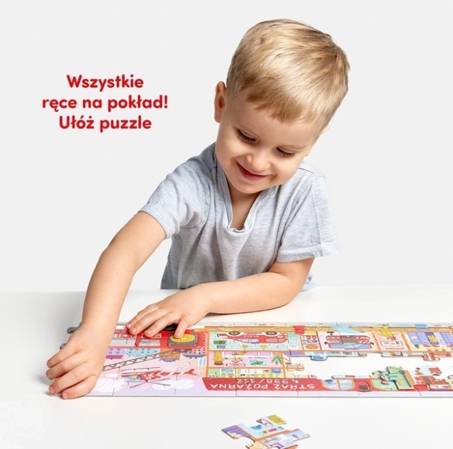 Puzzle come funzionano i vigili del fuoco