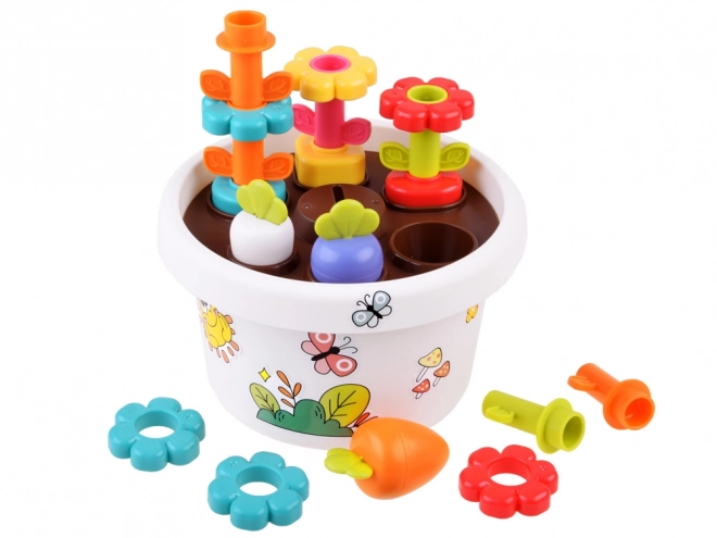 Set educativo Giardiniere con vaso