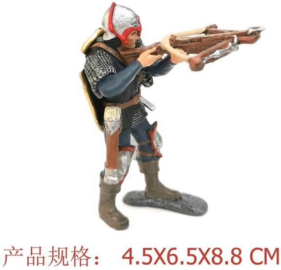Figura soldato con balestra 9 cm