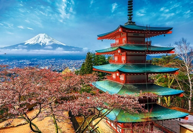 Puzzle 1500 Pezzi Monte Fuji