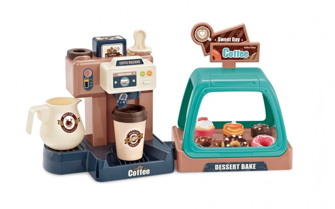 Caffettiera con vetrina per dolci Woopie