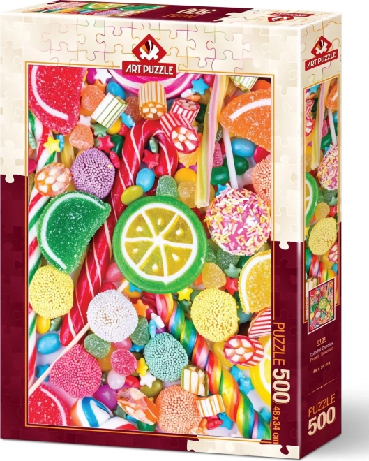 Puzzle Art Puzzle Dolci Colori 500 Pezzi