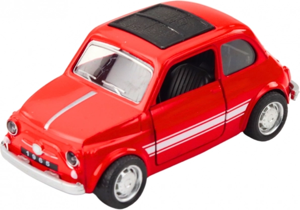 Modellino d'auto classico in metallo con motore, porte apribili 1:36
