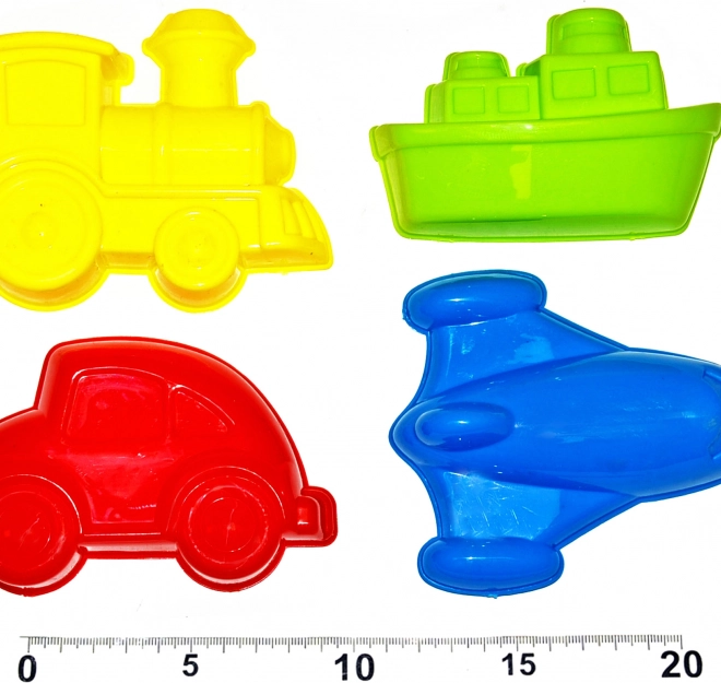 Stampini per sabbia - set di 4 pezzi