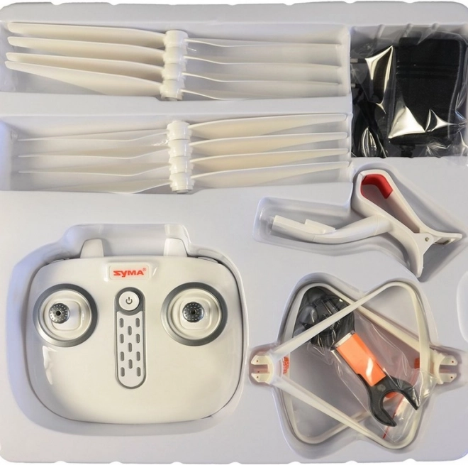 Drone telecomandato Syma, bianco