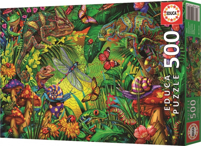 Puzzle Foresta Colorata 500 Pezzi