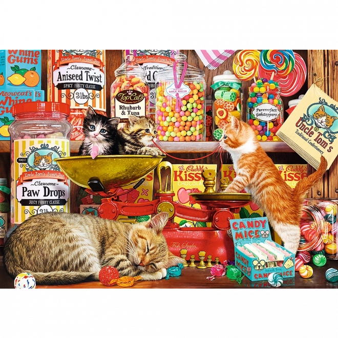 Puzzle 1000 pezzi Gatti Dolci Trefl