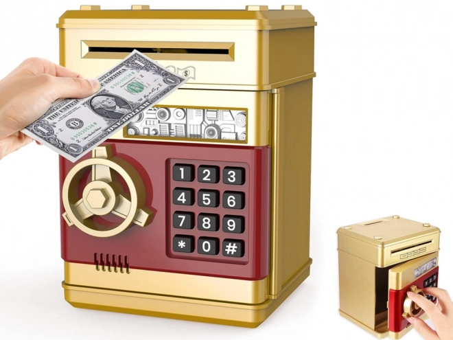 Skarboncino Cassaforte Interattivo con Codice PIN