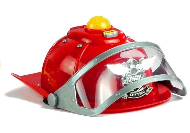 Set pompieri per bambini con casco e accessori