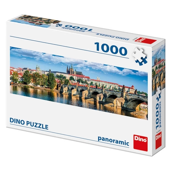 Puzzle panoramico castello di Praga 1000 pezzi