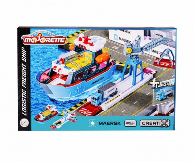 Set Majorette con Veicolo Maersk