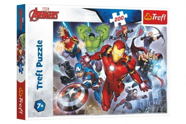 Puzzle 200 pezzi - Coraggiosi Avengers