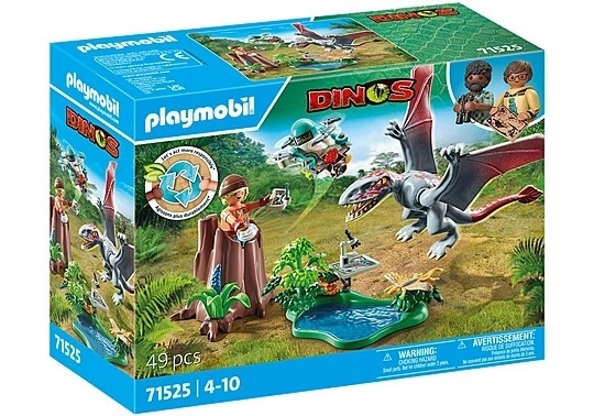 Stazione di ricerca per dinosauri Dimorfodonte di Playmobil