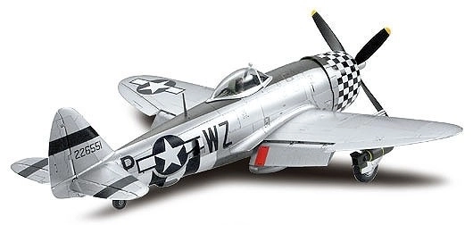 Modello in plastica P-47D Thunderbolt Bubbletop