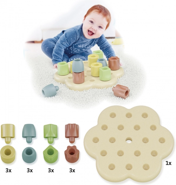 PlayBio - Costruzioni colorate Chunky Peggy per lo sviluppo dei bambini