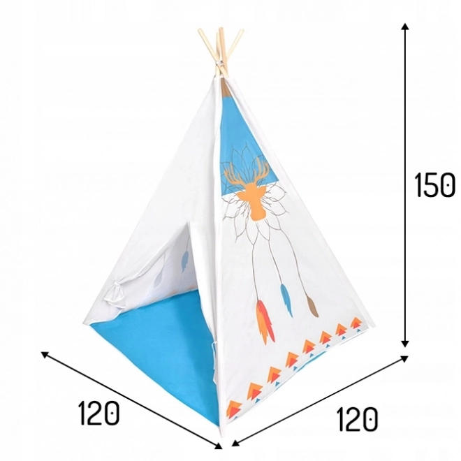 Tenda Tipi Teepee per Bambini ECOTOYS