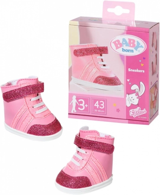 Sneakers per bambola Baby Born rosa 43 cm