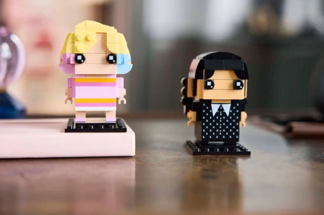 Costruzioni BrickHeadz Wednesday e Enid