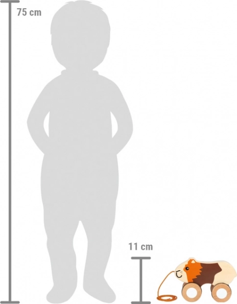 Giocattolo a Traino Cavietta Small Foot in Legno