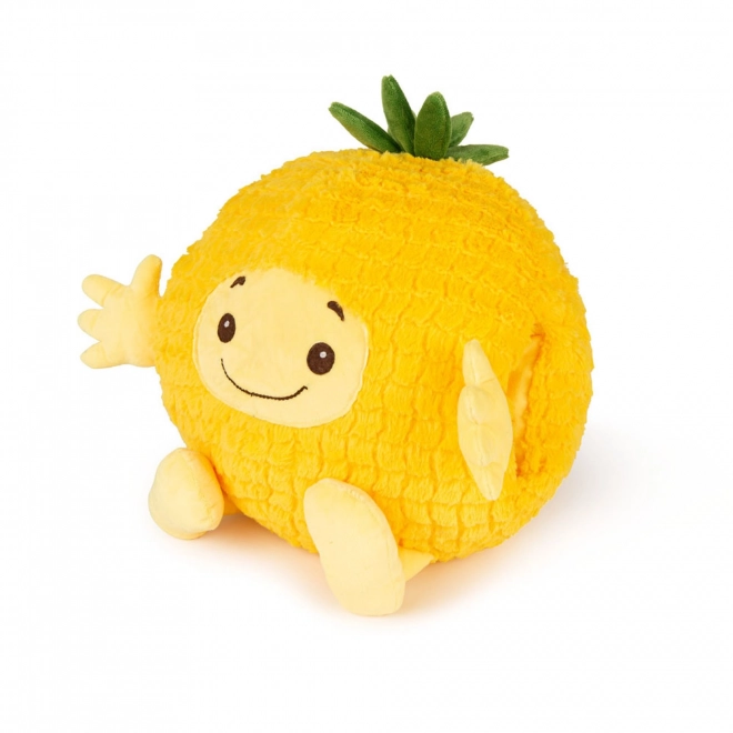 Cuscino peluche caldo Ananas 3 in 1