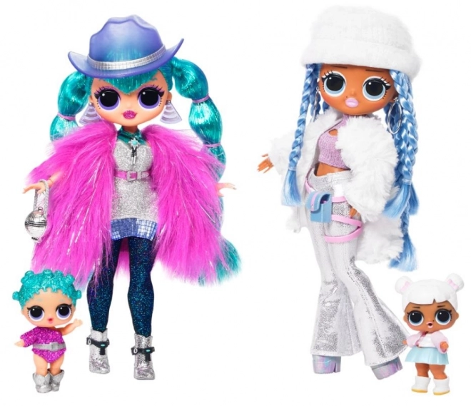 L.O.L. Surprise Omg Winter Disco Set Cosmic Nova e Snowlicious