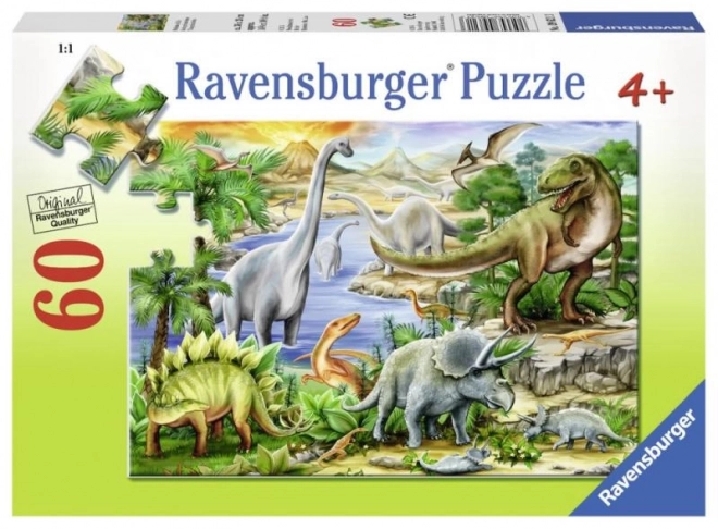 Puzzle Vita Preistorica 60 Pezzi