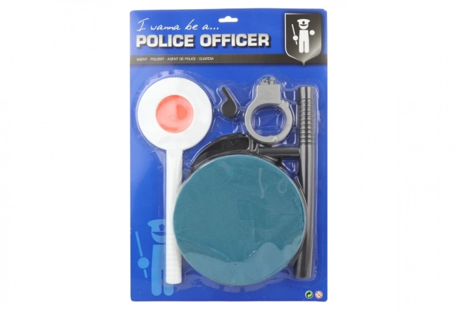 Set polizia con cappello