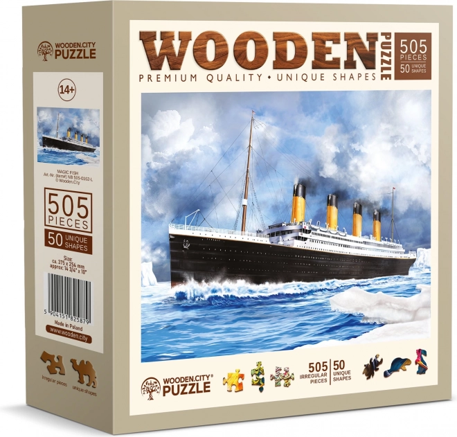 Puzzle in legno Titanic 505 pezzi