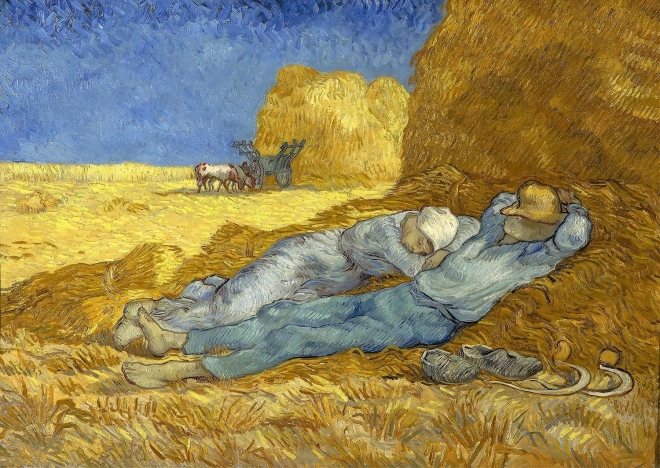 Puzzle Vincent Van Gogh: Riposo a Mezzogiorno 1000 Pezzi