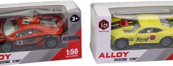 Modello di auto da corsa 8 cm