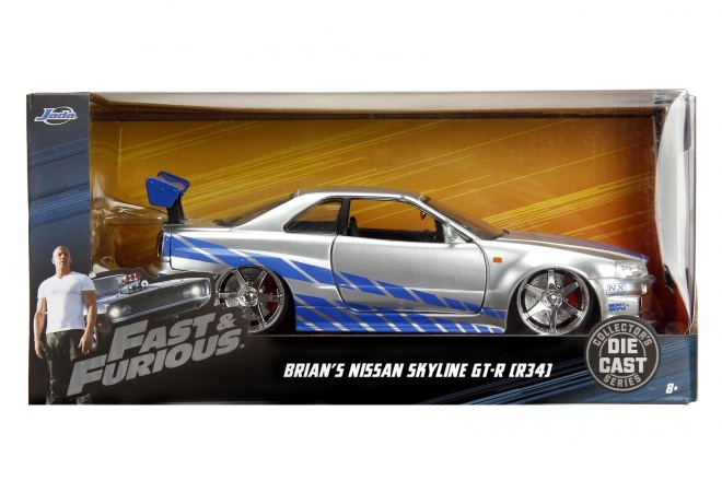 Auto Rychle a zběsile Nissan Skyline 1:24