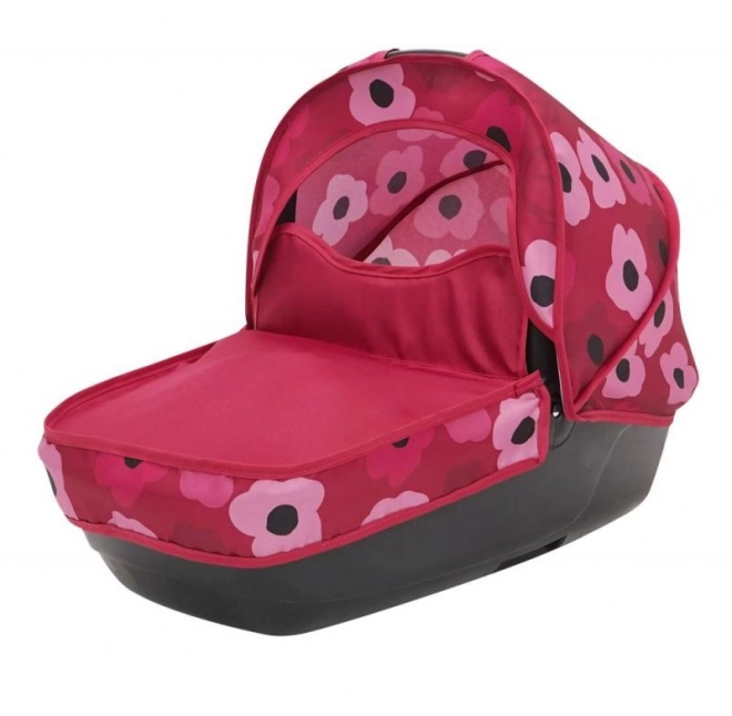 Carrozzina per bambole 2 in 1 Bella Poppy Red