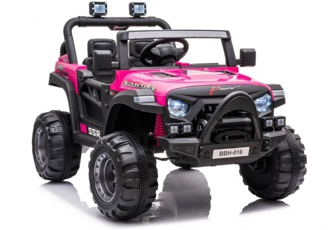 Auto elettrica BBH-016 rosa