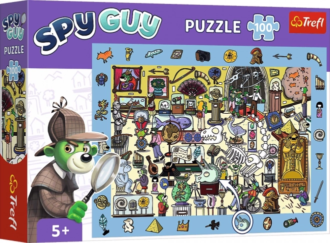 Puzzle 100 pezzi Osservativi Spy Guy Museo