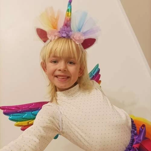 Costume Unicorno Arcobaleno