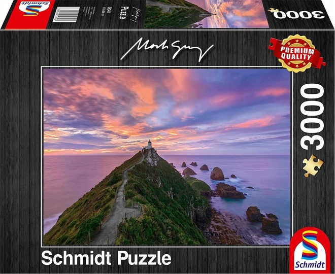 Puzzle Schmidt faro Nugget Point Nuova Zelanda 3000 pezzi