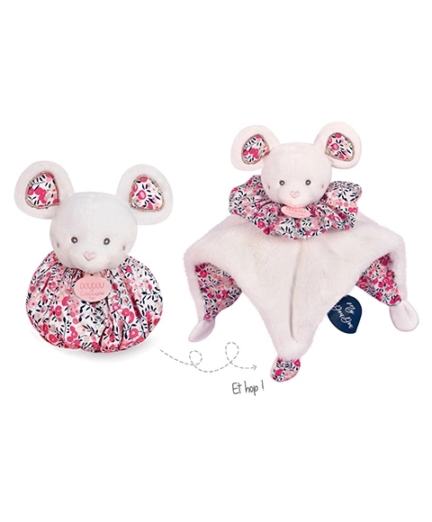 Doudou Topo rosa 3 in 1