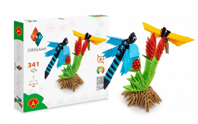 Set creativo Origami 3D Libellule