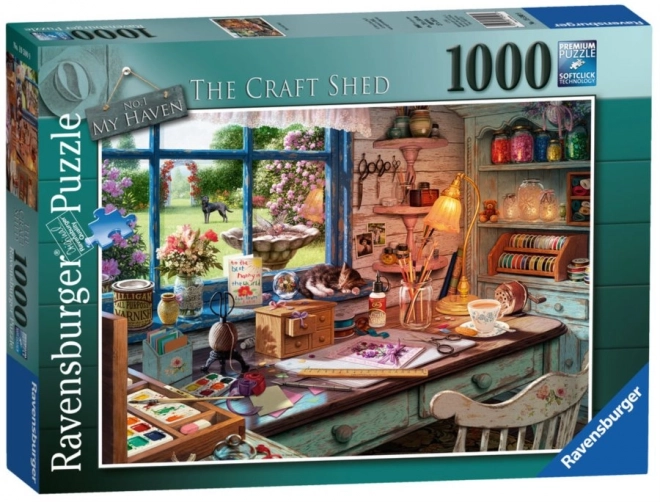 Puzzle Ravensburger Il Mio Rifugio: Laboratorio Artigianale 1000 Pezzi