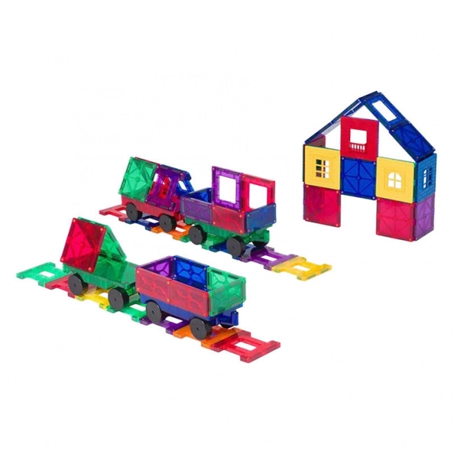 Costruzioni magnetiche 3D Treno Playmags