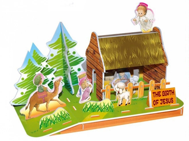 Puzzle 3D Nativity Scene Betlemme