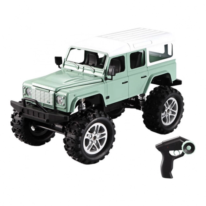 Auto telecomandata Land Rover Defender verde 1:14